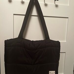 Wilo The Label Puffer Tote Bag